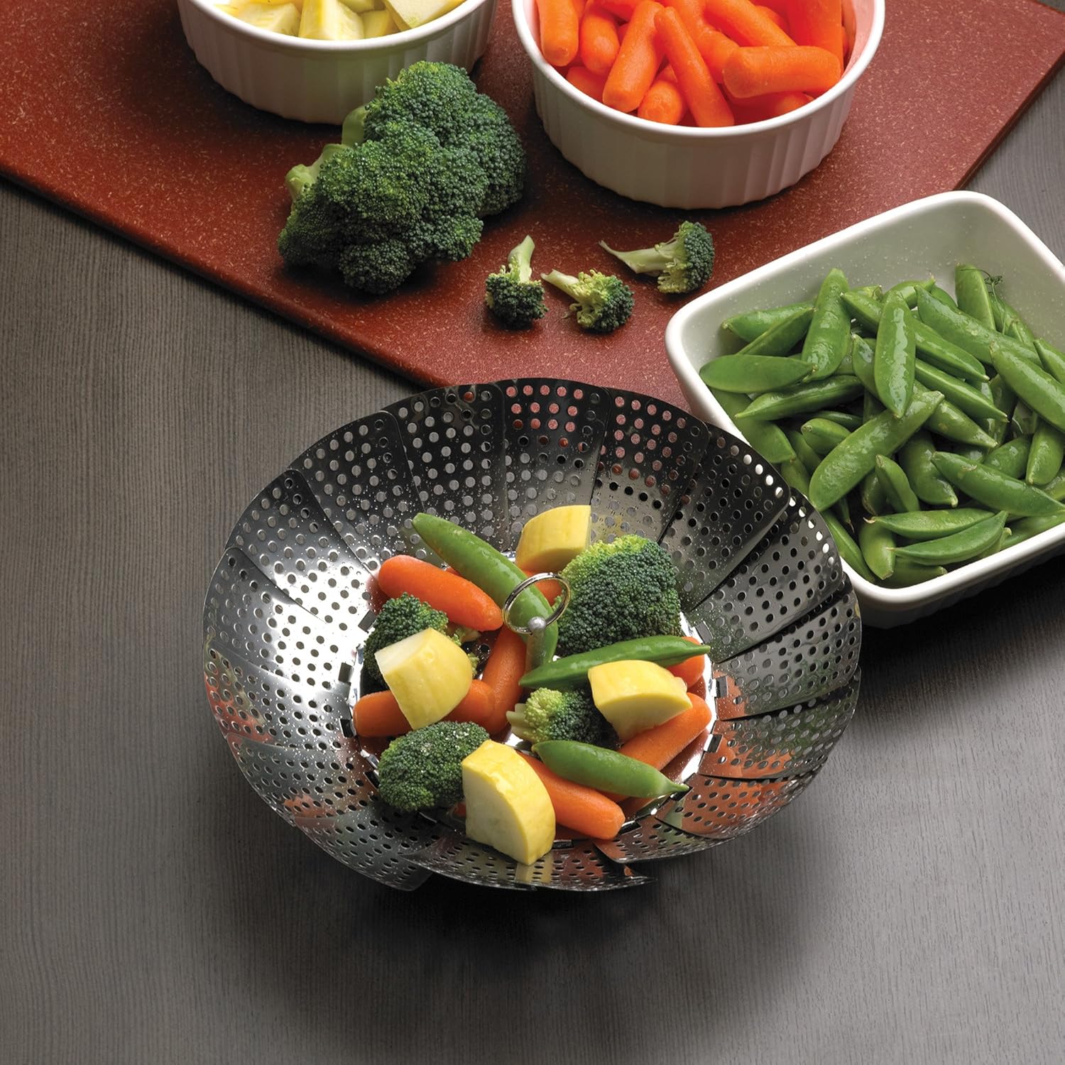 Fox Run Stainless Steel 9" Vegetable Steamer