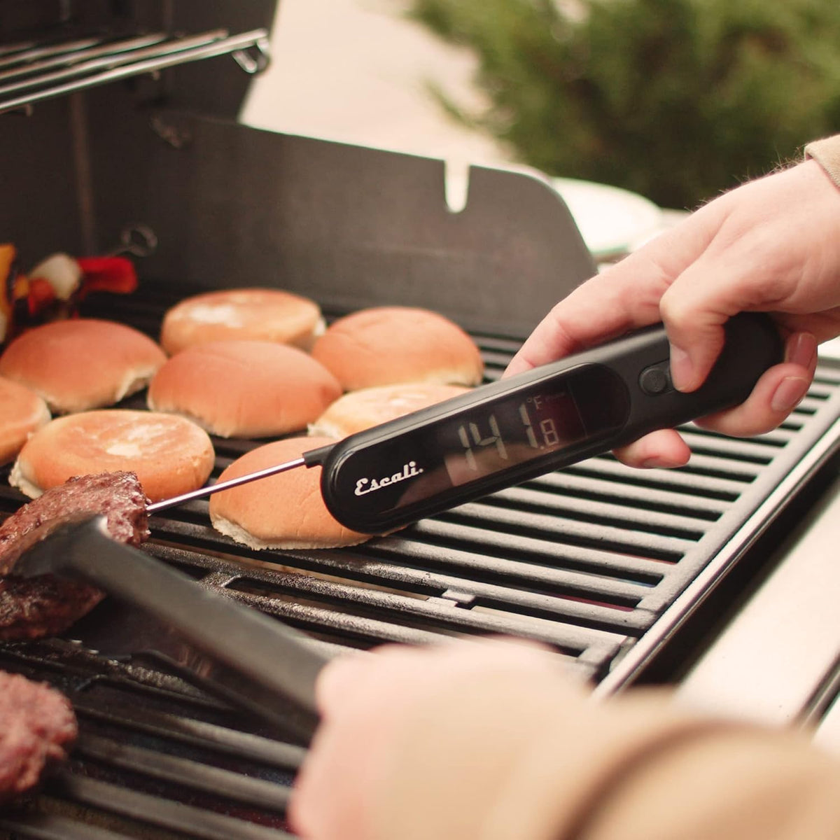 Escali Infrared Surface and Folding Probe Digital Thermometer