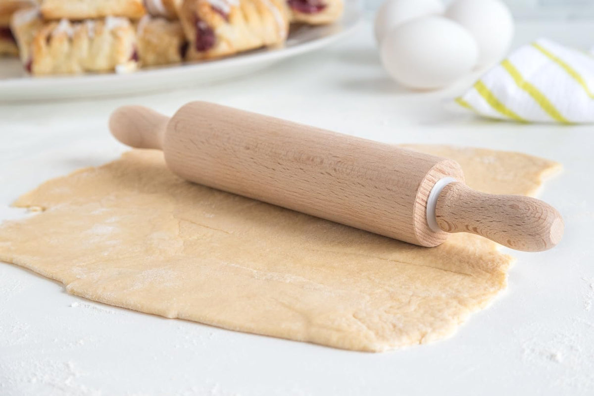Fox Run Junior Beech Wood Rolling Pin 10"