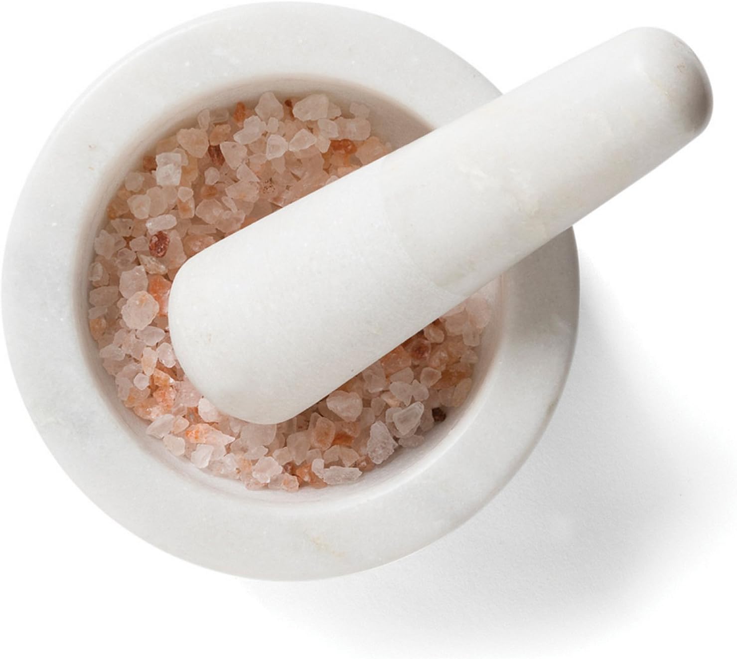 Fox Run White Marble Mortar & Pestle