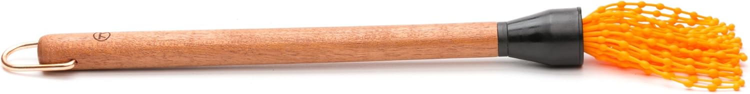 Outset Silicone Sop Mop & Basting Brush with Rosewood Handle