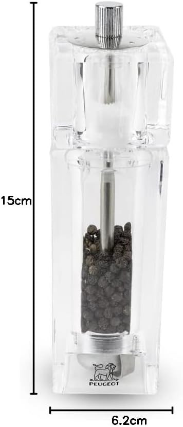 Peugeot Pontarlier Pepper Mill with Salt Shaker Combo – 15 cm