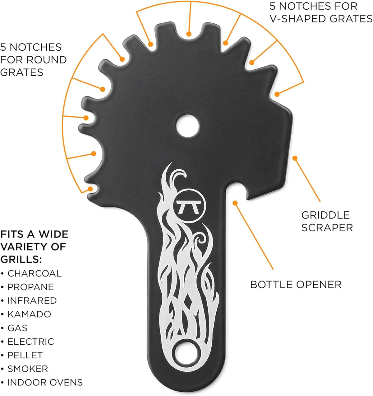 Outset Grill Grate Tool
