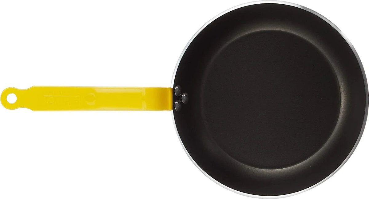 De Buyer Choc Round Non-Stick Fry Pan with Yellow Handle – 24 cm