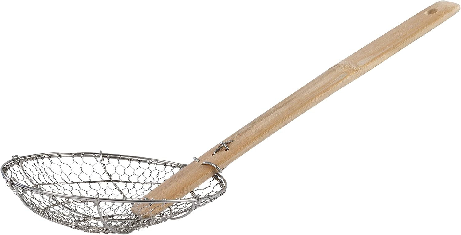 Joyce Chen Stainless Steel Spider Strainer – 7"