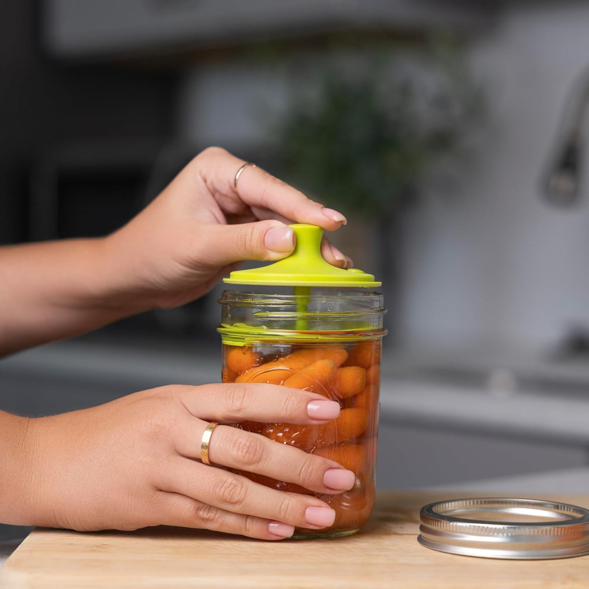 Jarware Wide Mouth Fermenting Lid