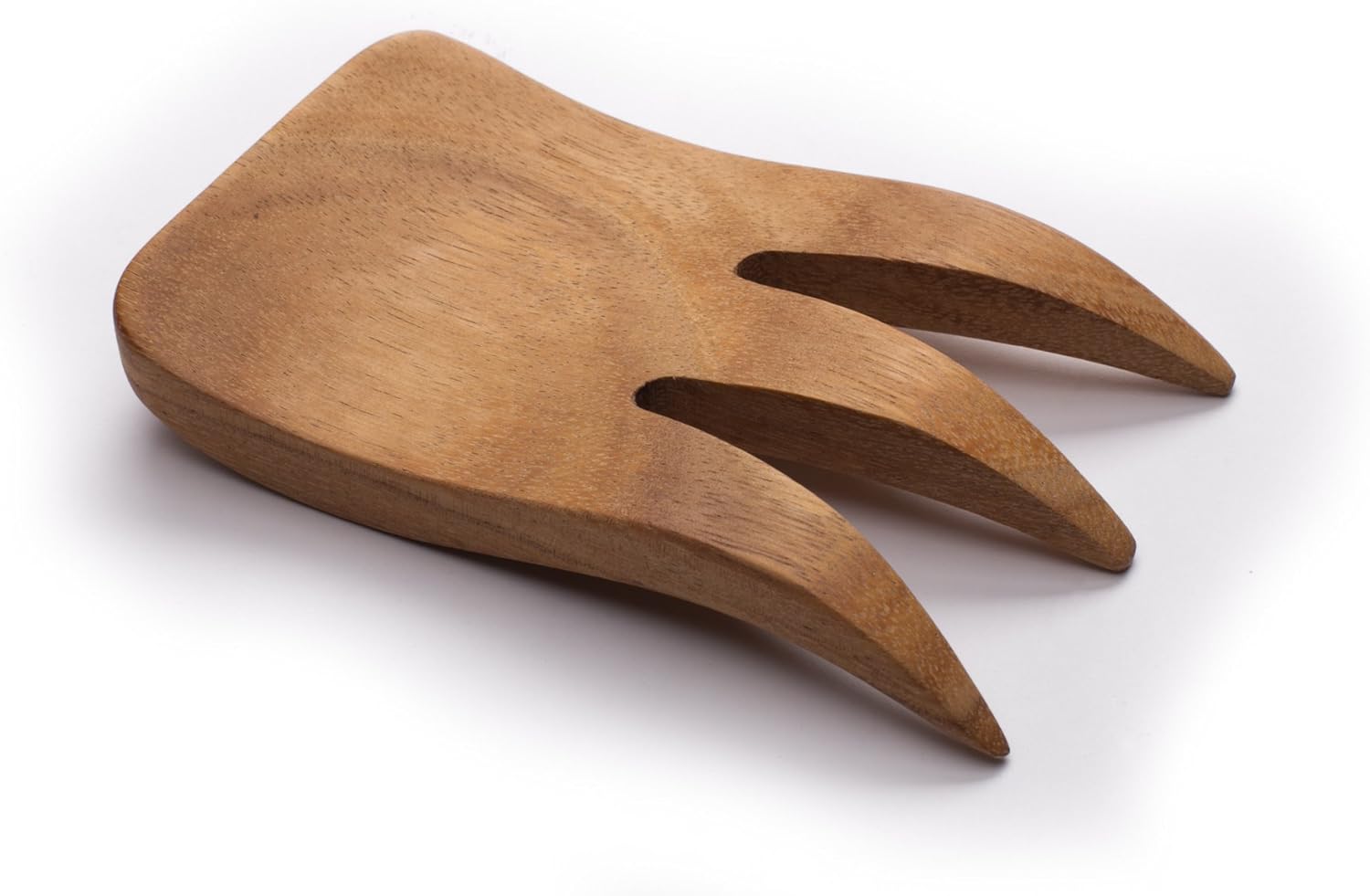 Ironwood Acacia Wood Bear Claws Salad Server Set of 2