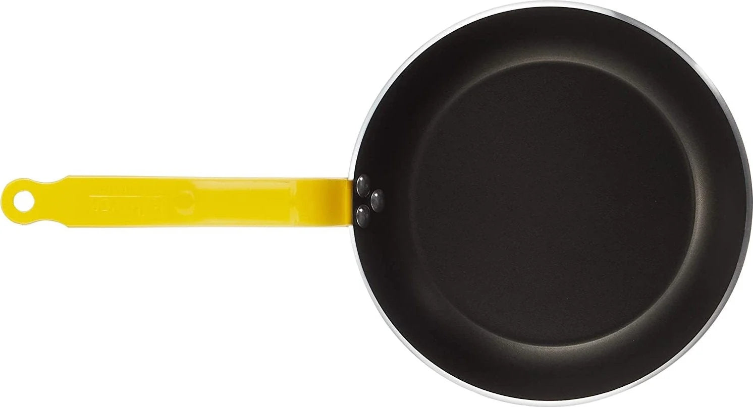 De Buyer Choc Round Non-Stick Fry Pan with Yellow Handle – 28 cm