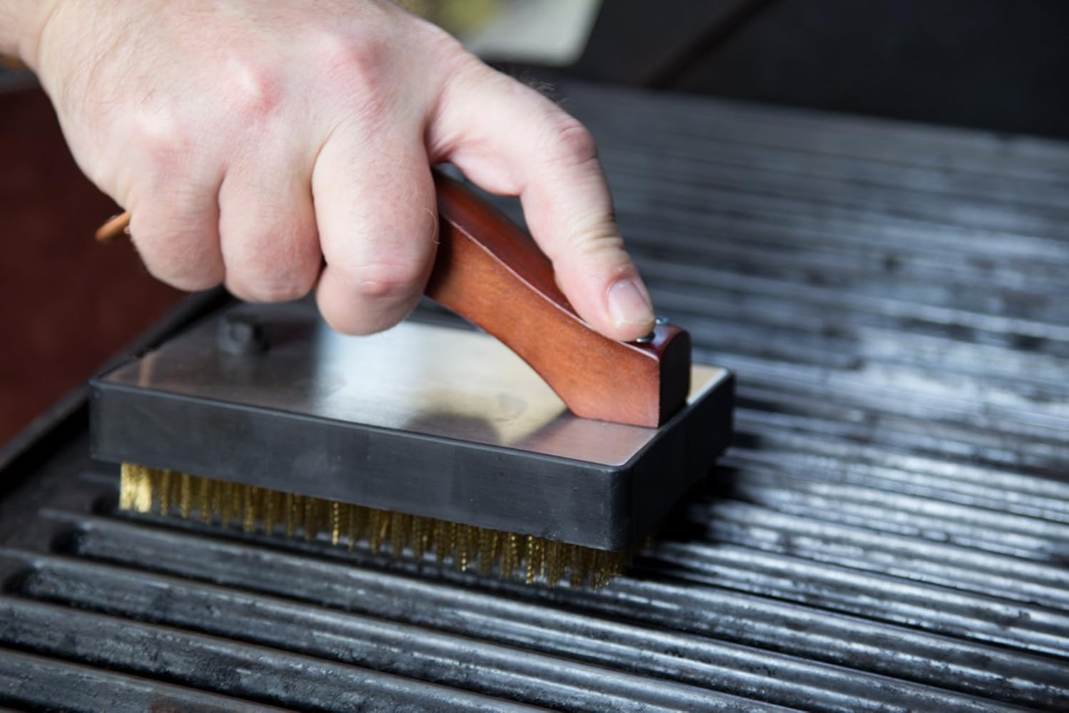 Outset Rosewood Oversize Grill Brush