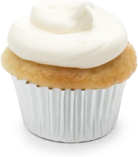 Fox Run Silver Foil Mini Baking Cup Set of 48