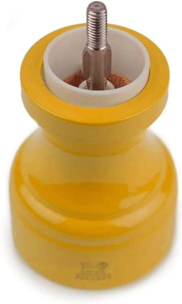 Peugeot Bistrorama Manual Salt Mill – Saffron Yellow – 10 cm