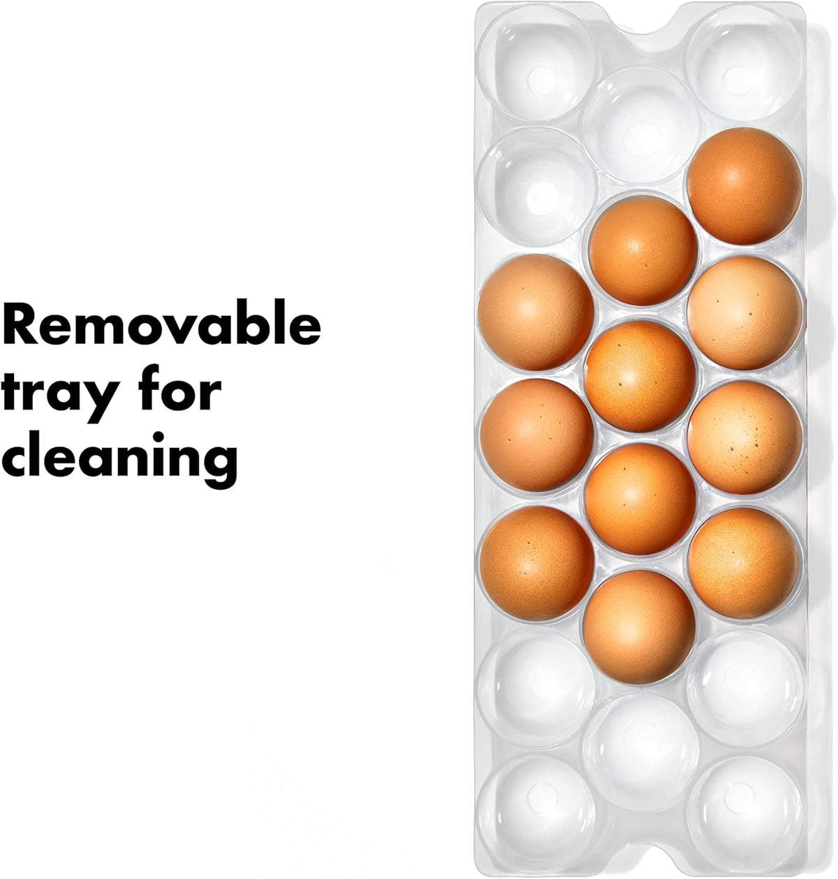 OXO Good Grips Fridge Egg Bin with Lid