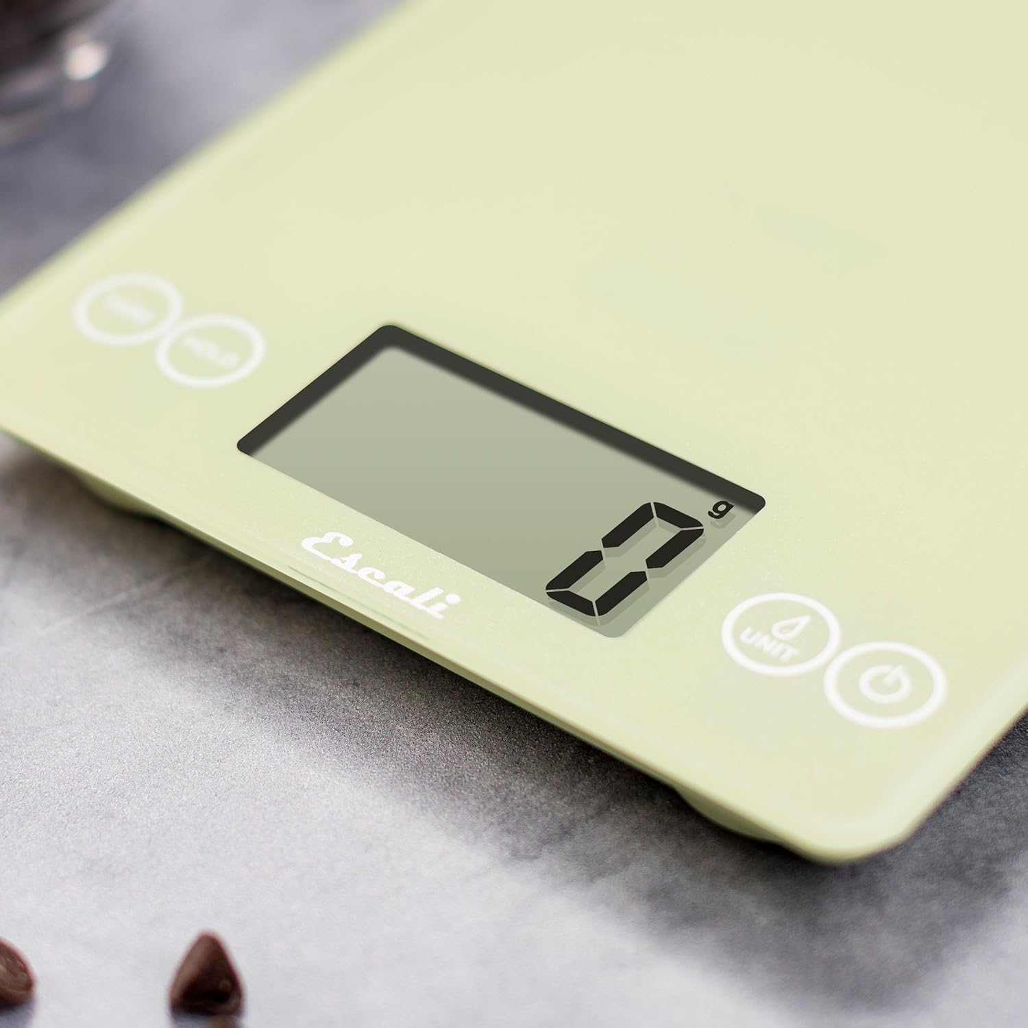 Escali Arti Classic Glass Digital Scale – Classic Green
