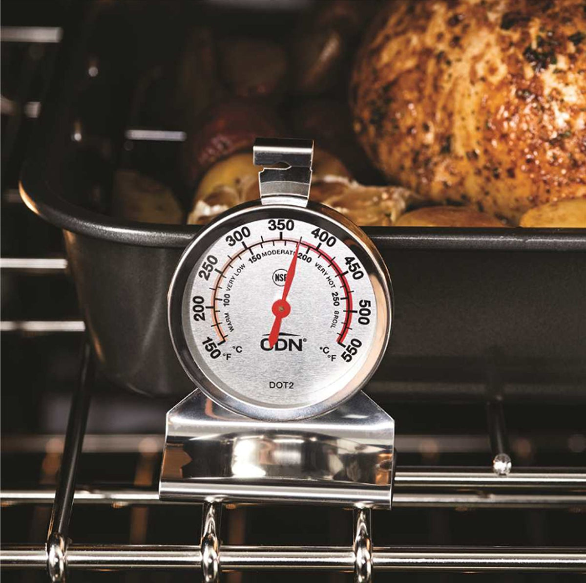 CDN Oven Thermometer – ProAccurate Ovenproof Dial