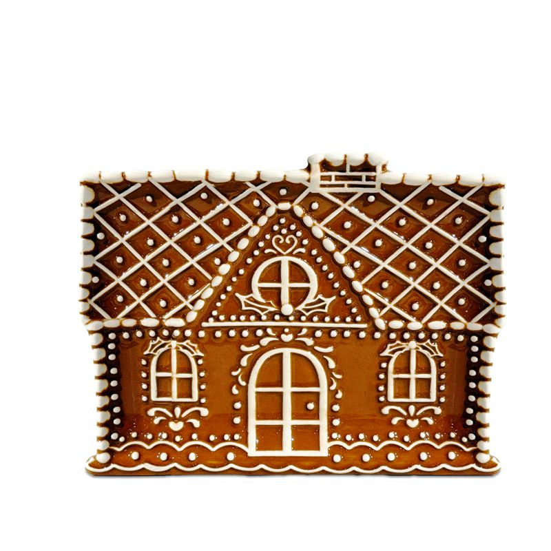 BIA Gingerbread House Serving Plate