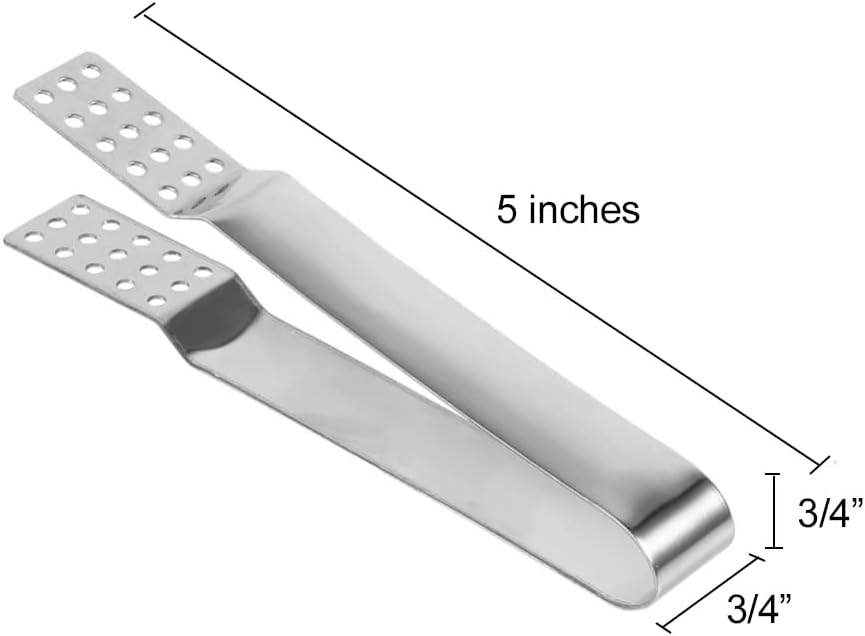 Cuisinox Stainless Steel Tea Bag Tongs – 13cm by Kitchen Niche