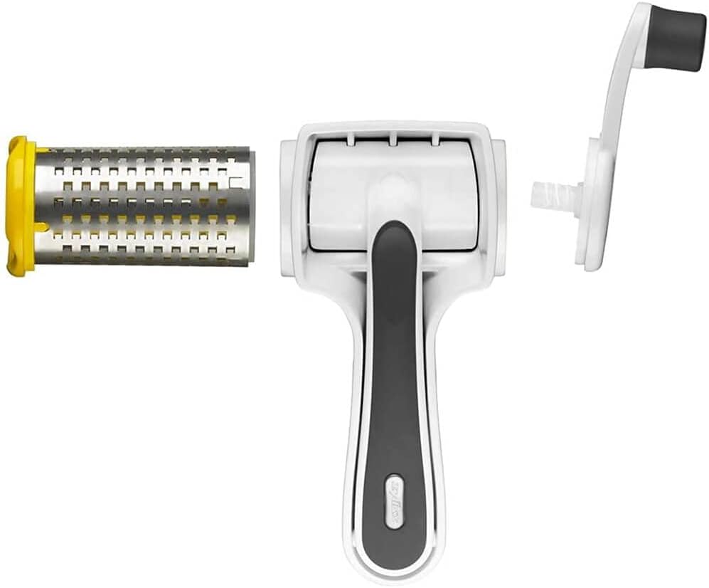 Zyliss Restaurant Cheese Grater – White, NSF Certified by Kitchen Niche