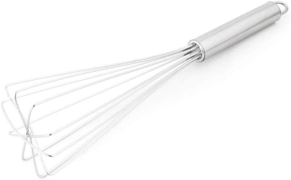 Fox Run Stainless Steel Flat Sauce & Roux Whisk