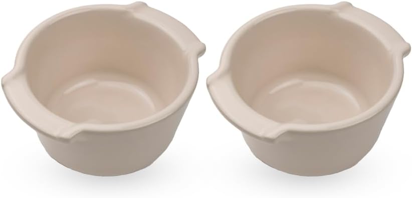 Peugeot Ceramic Ramekins Duo – Ecru – 10 cm