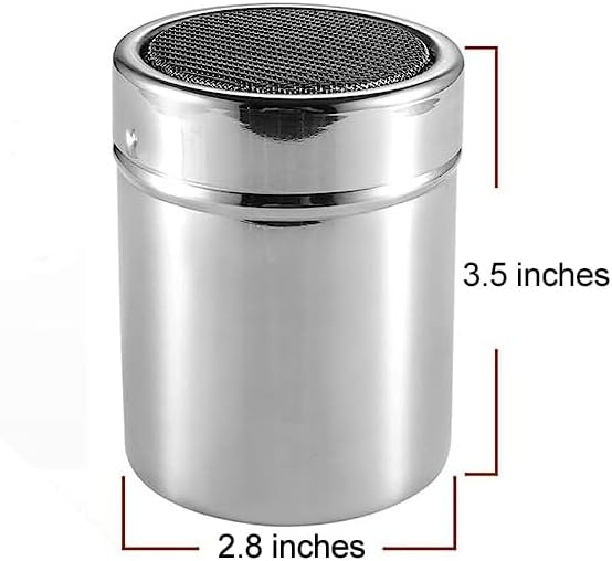Cuisinox Mesh Top Shaker Dispenser with Lid – 9 x 7cm by Kitchen Niche