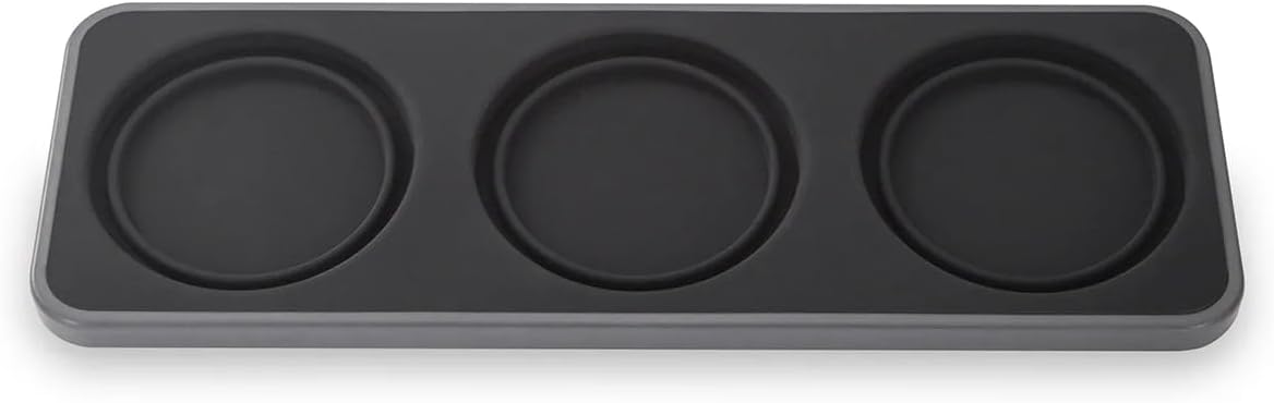 FinaMill FinaTray Trio Slate – Stackable Tray for FinaPods and FinaMill Grinder