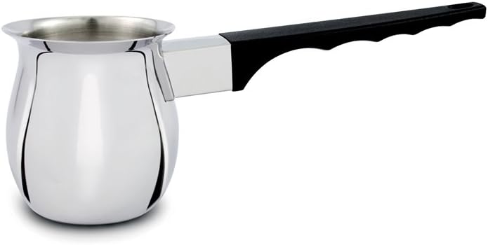 Cuisinox Stovetop Stainless Steel Chai Masala Maker with Fine Mesh Strainer – 385ml – 8cm by Kitchen Niche