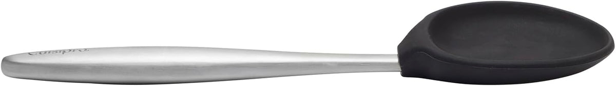 Cuisipro Piccolo Spoon – 8" / 20 cm – Silicone Black Cuisipro by Kitchen Niche