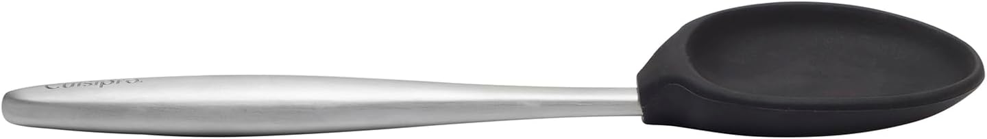 Cuisipro Piccolo Spoon – 8" / 20 cm – Silicone Black Cuisipro by Kitchen Niche
