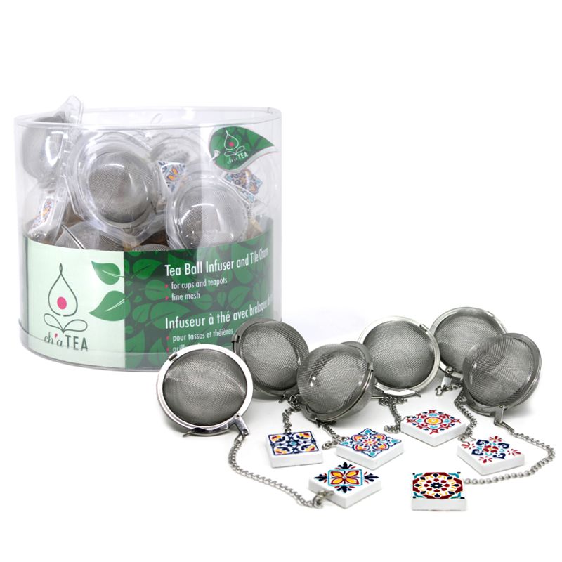 Danesco CH'A TEA Tea Balls With Charms