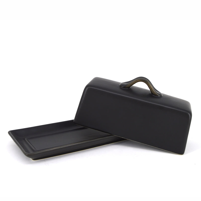 BIA Cordon Bleu Park West Black Butter Dish