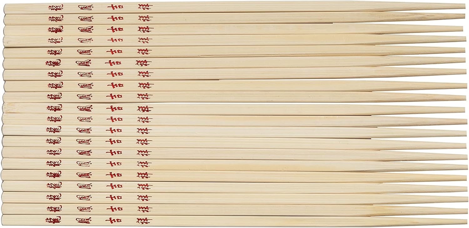 Joyce Chen Reusable Bamboo Chopsticks Set – 10 Pair
