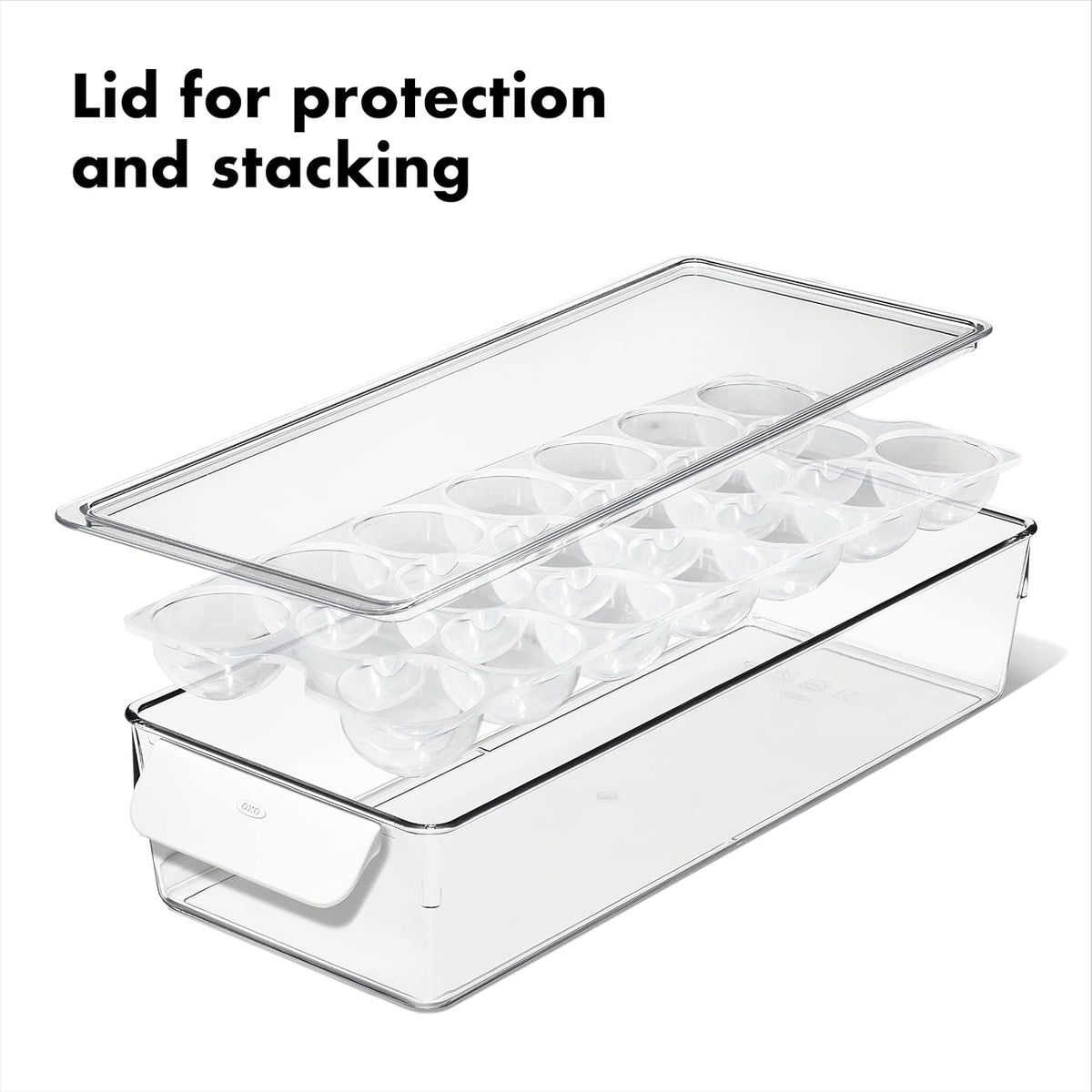 OXO Good Grips Fridge Egg Bin with Lid