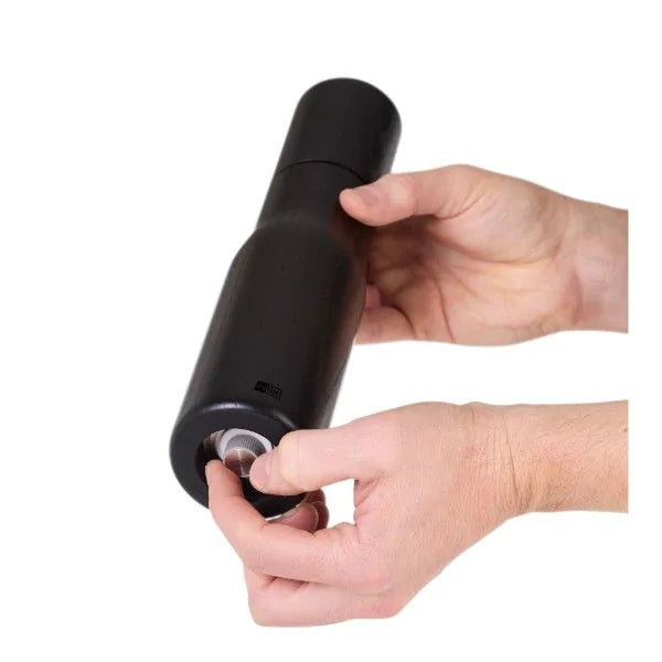 AdHoc LEVO Salt / Pepper Mill – Black Ash Wood – 5.9" / 15 cm