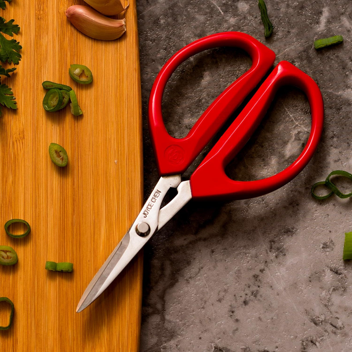 Joyce Chen Unlimited Scissors 2 Pack – Dark Navy & Red