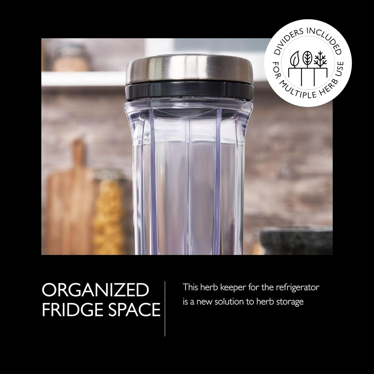 Cole & Mason Saunderton Spice Storage & Shaker – 8" / 20 cm