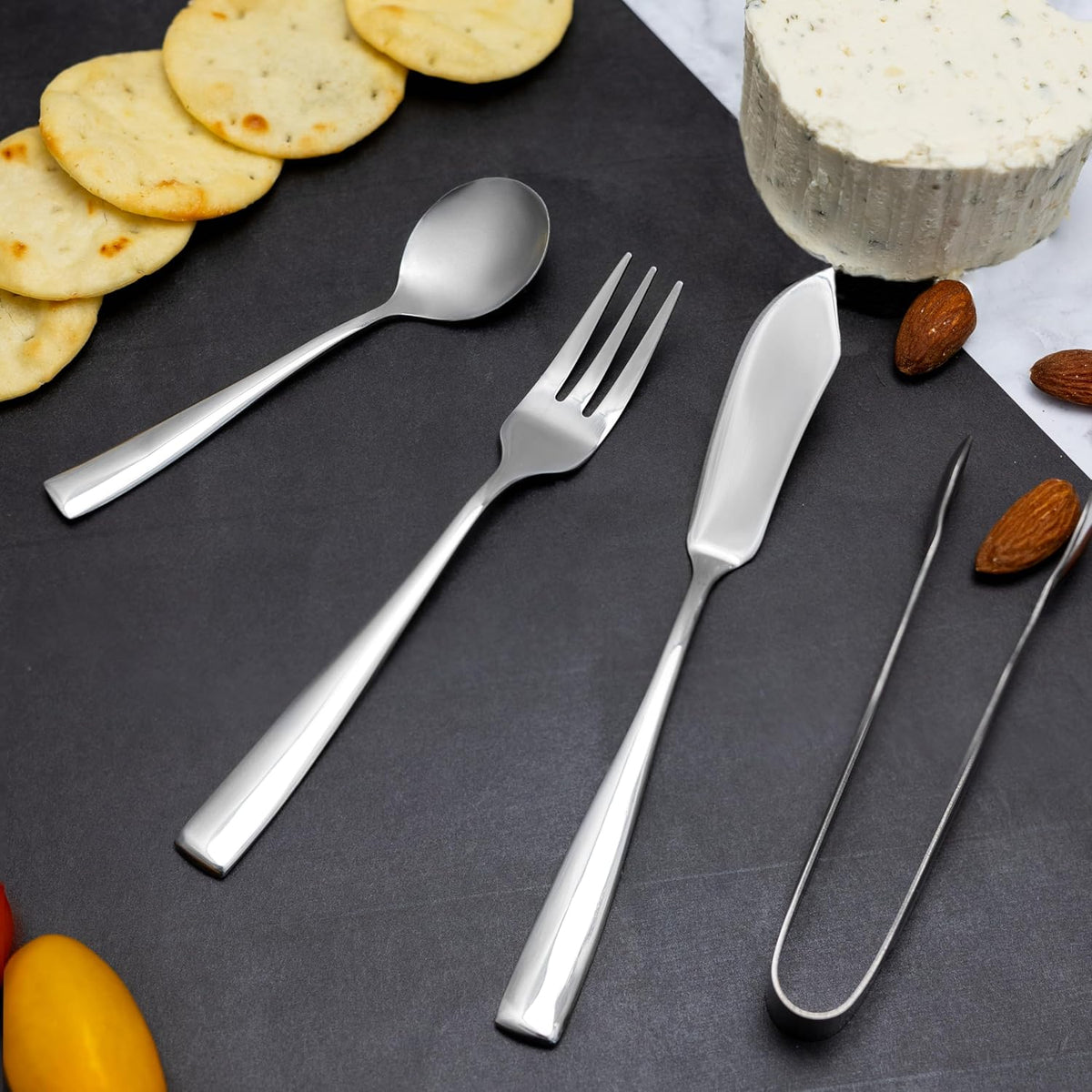 Ironwood Stainless Steel Charcuterie Serving Set