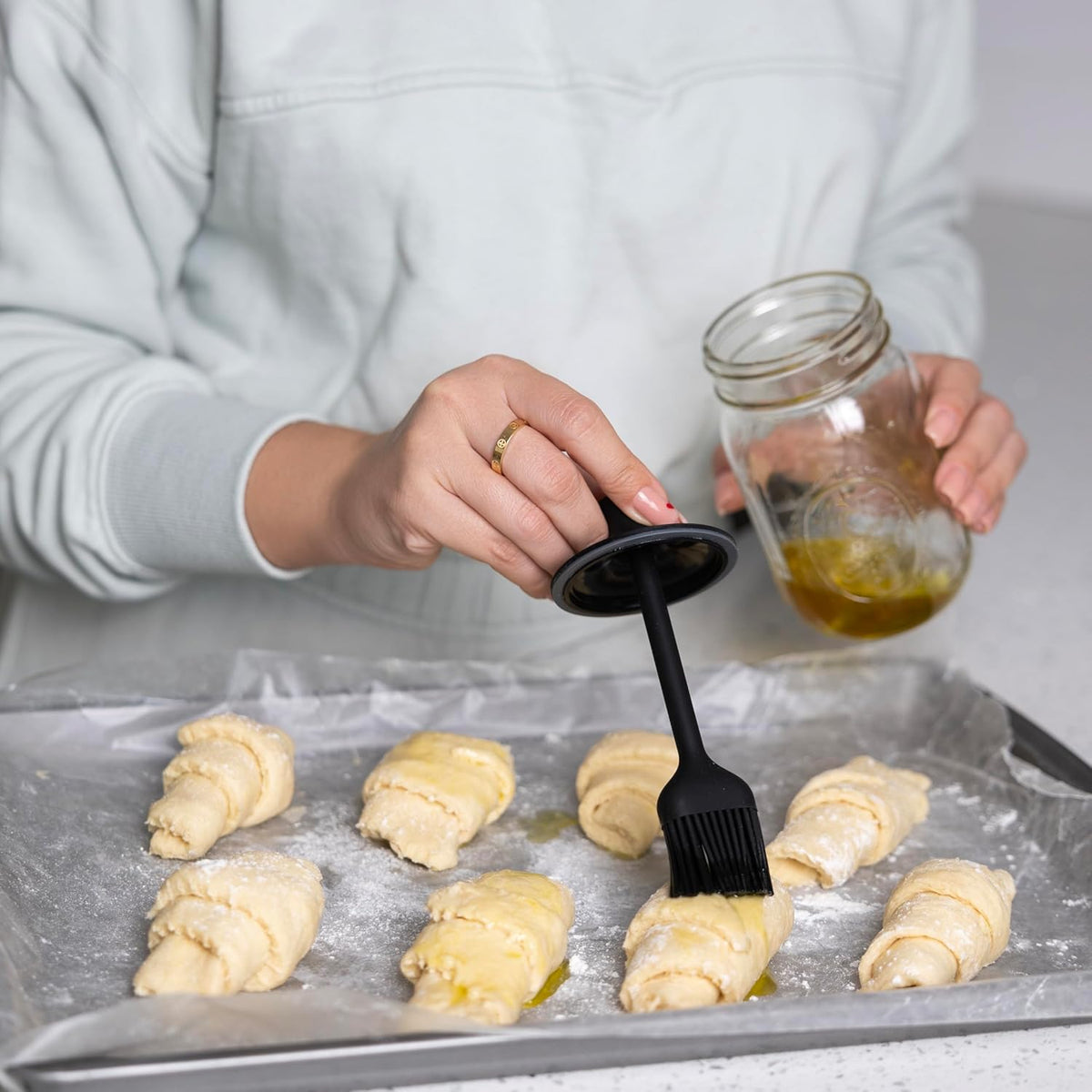 Jarware Basting Brush Lid