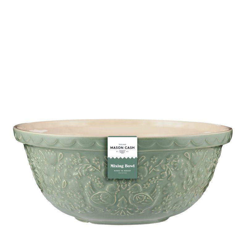 Mason Cash Roost Mixing Bowl 11.75-Inch Green