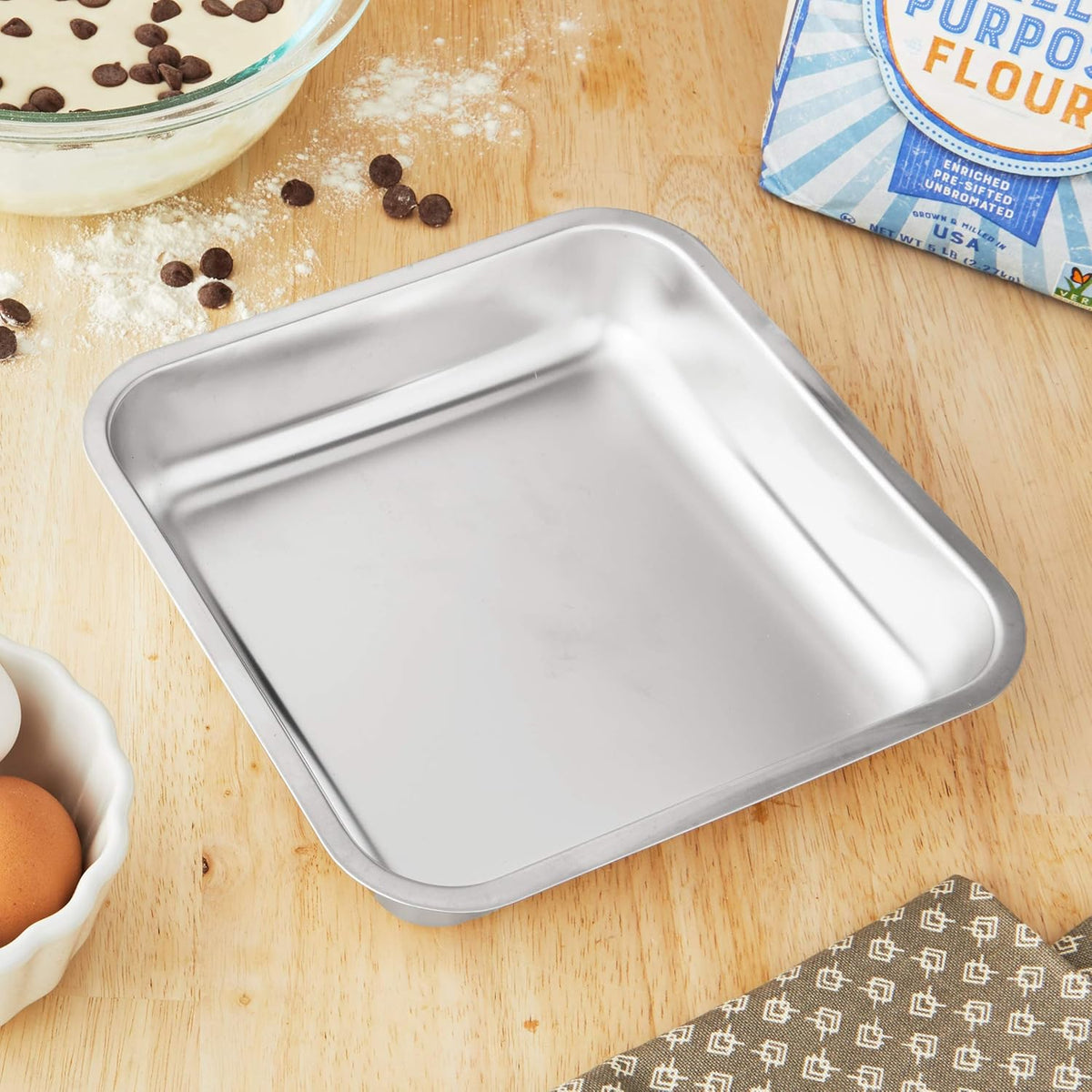 Fox Run Stainless Steel Square Cake Pan
