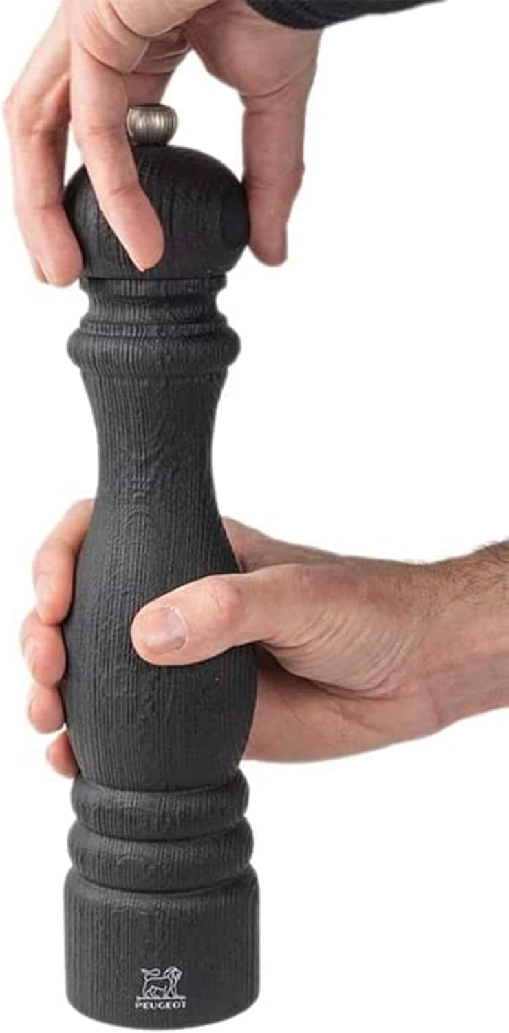 Peugeot Paris Nature Black Salt Mill – 23 cm