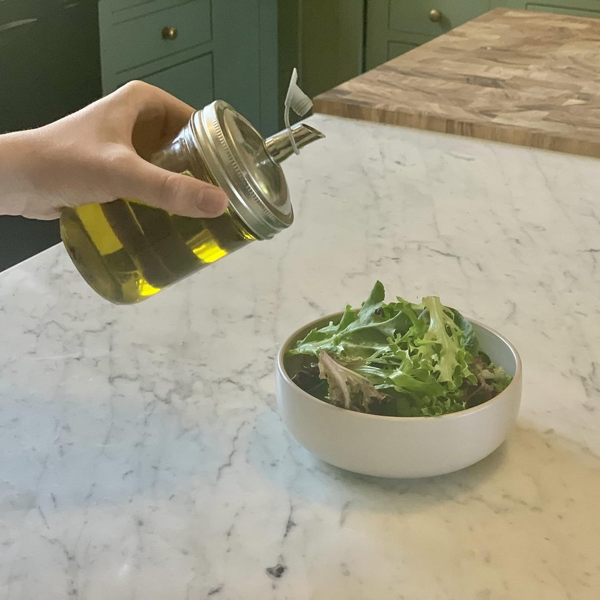 Jarware Stainless Steel Oil Cruet Lid