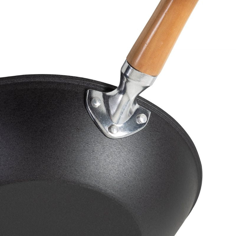 Joyce Chen Professional Series 11.5-Inch Cast Iron Stir Fry Pan Joyce Chen by Kitchen Niche