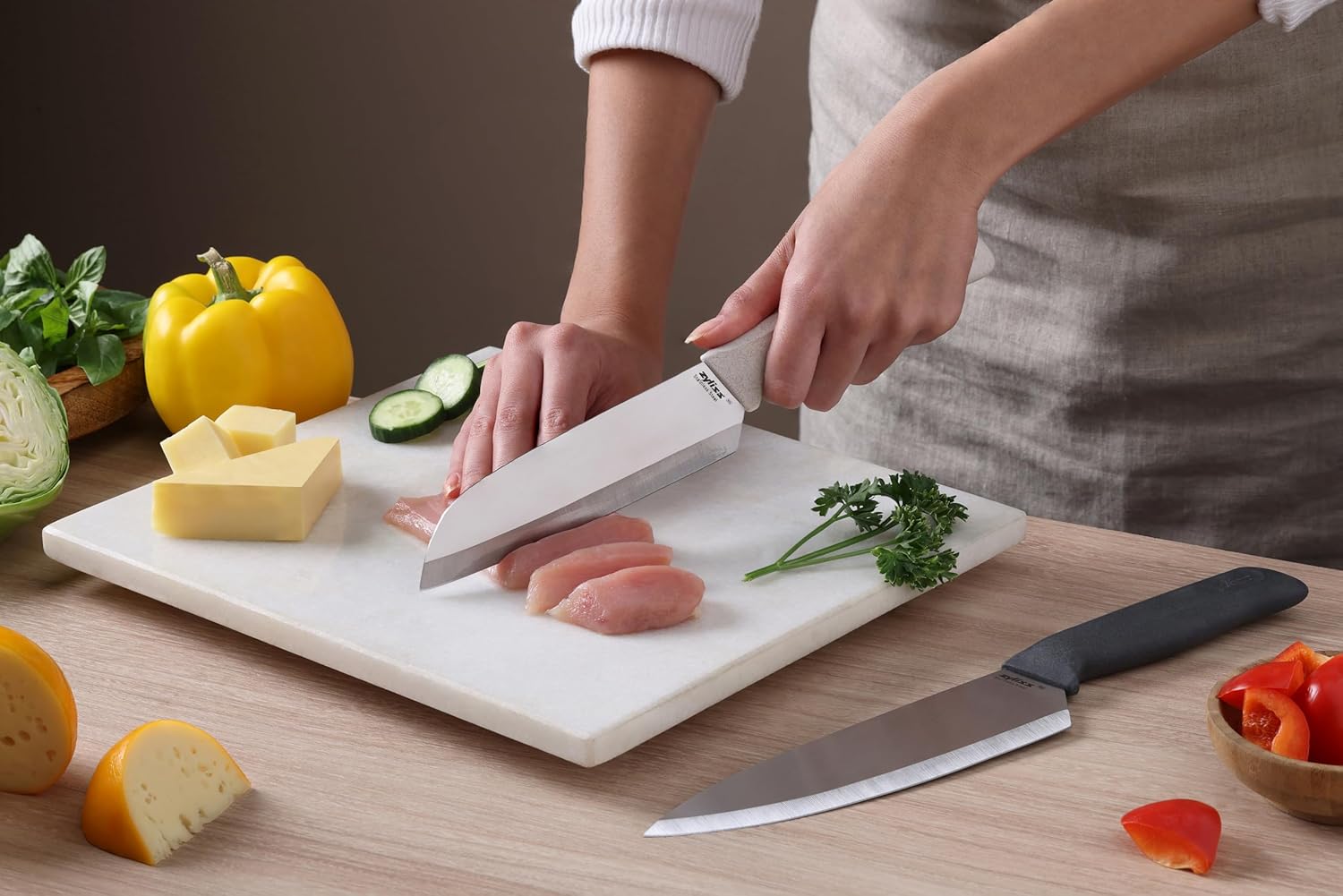 Zyliss Classic 2 Pc Knife Set – Chef & Santoku