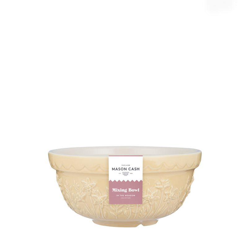 Mason Cash Meadow Mixing Bowl 8.25-Inch Yellow
