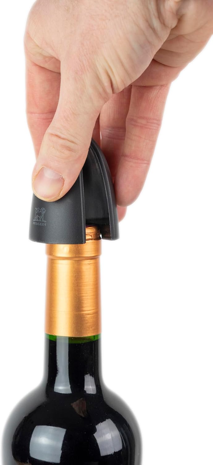Peugeot Elis Touch Electric Rechargeable Corkscrew Carbone