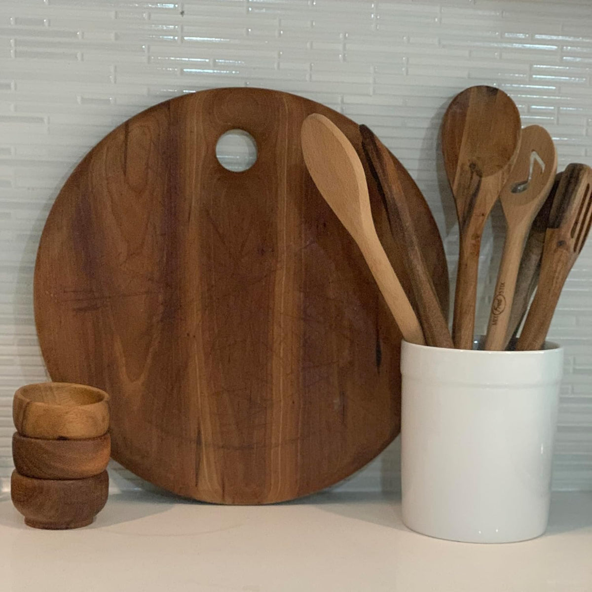 Fox Run Stoneware Utensil Holder