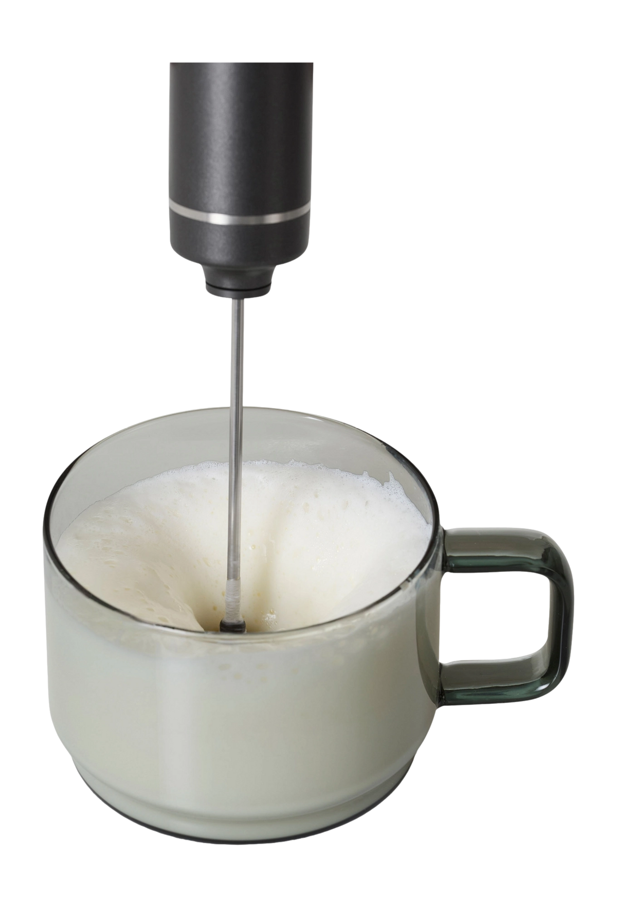 AdHoc Moro Electric USB Milk & Sauce Frother – Dark Grey