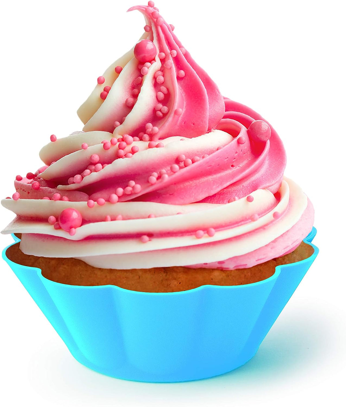 Bakelicious Scalloped Silicone Baking Cups Set of 12