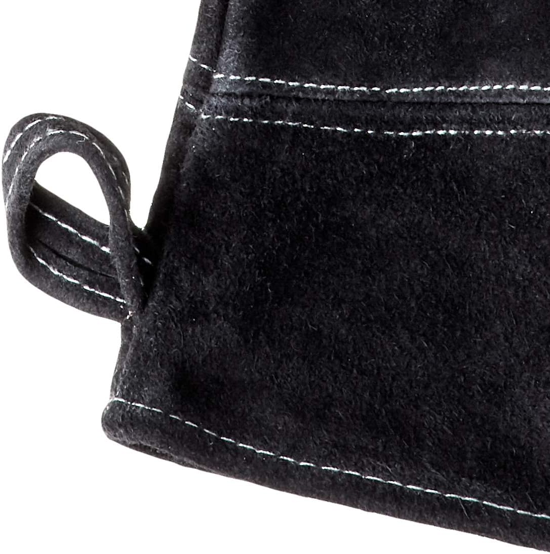 Outset Black Leather Grill Gloves