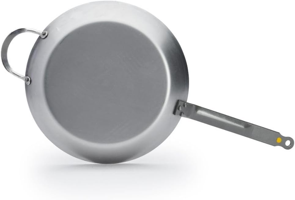 De Buyer Mineral B Element Round Steel Fry Pan – 32 cm